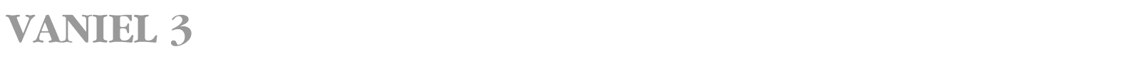 Vaniel font preview